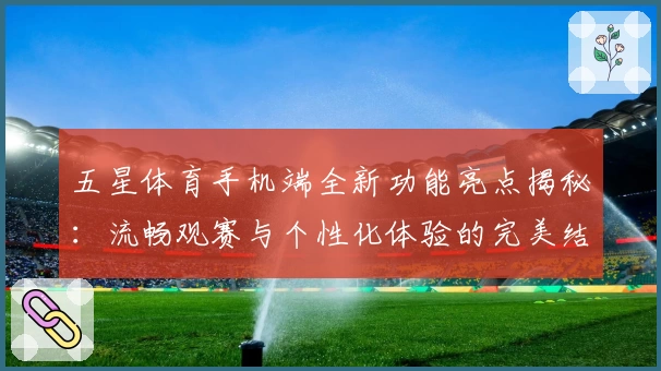五星体育手机端全新功能亮点揭秘：流畅观赛与个性化体验的完美结合