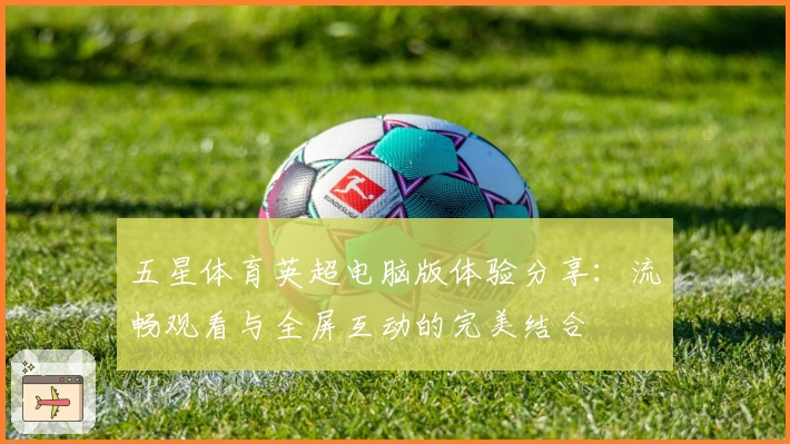 五星体育英超电脑版体验分享：流畅观看与全屏互动的完美结合